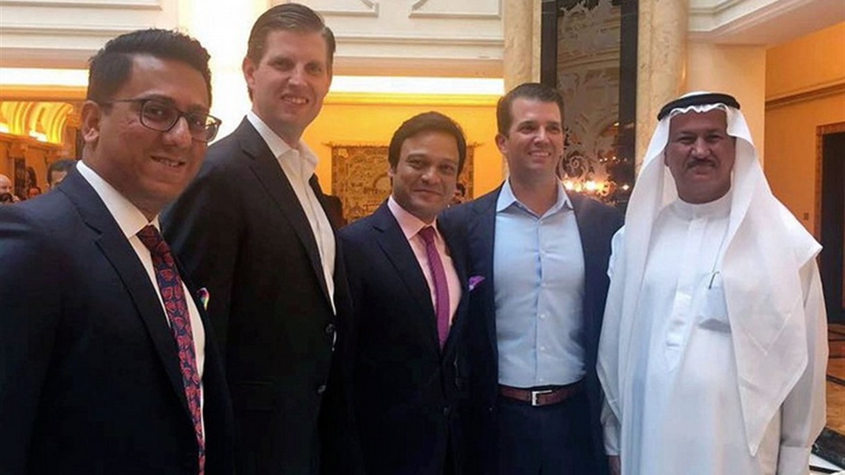 ولدا ترامب يحتفلان في دبي
