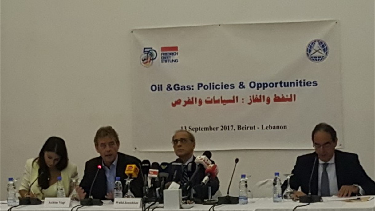 مؤتمر النفط والغاز برعاية جنبلاط يترقّب 19 أيلول