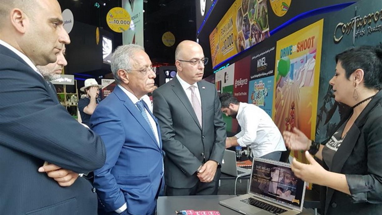 ايدال ترعى الجناح اللبناني في معرض الألعاب الرقمية في دبي