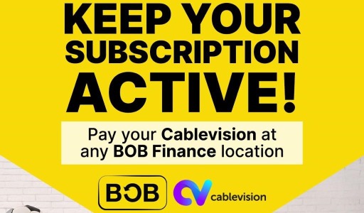 تسديد اشتراك Cable Vision أصبح أسهل مع BOB Finance