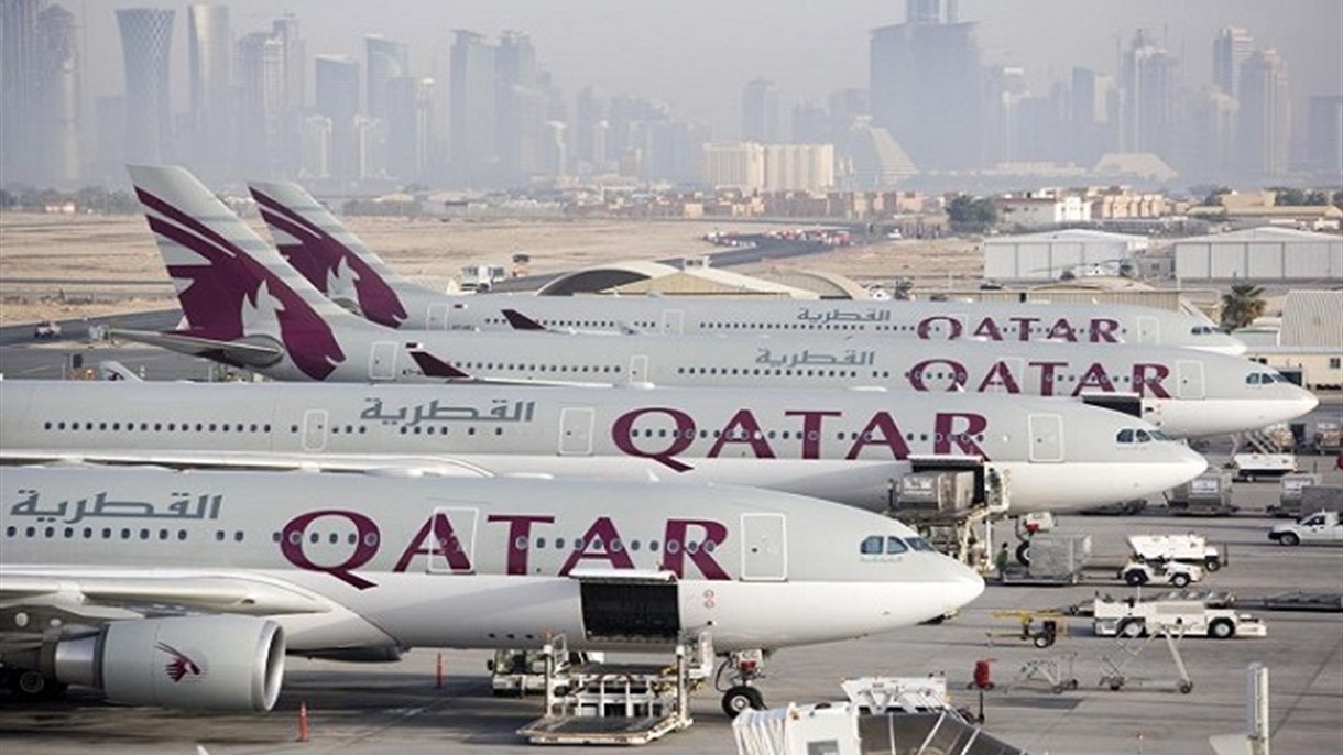 غرام أجواء بين الخطوط القطرية ولندن