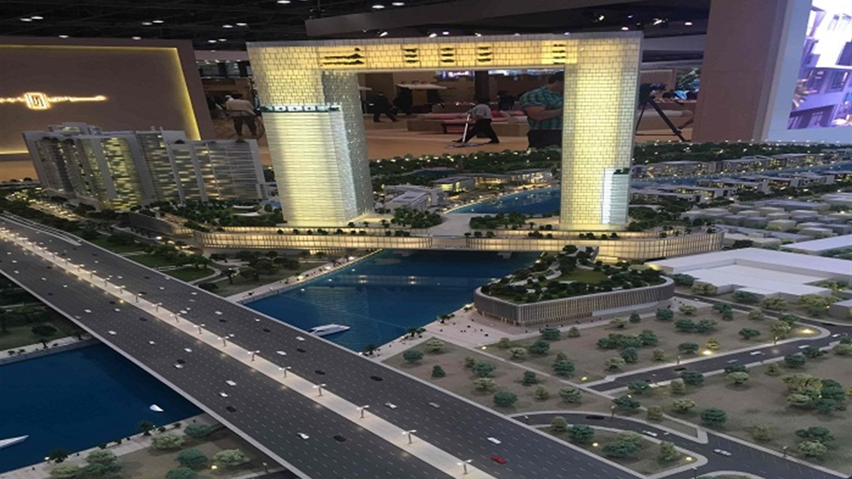اول مشروع عقاري على قناة دبي المائية