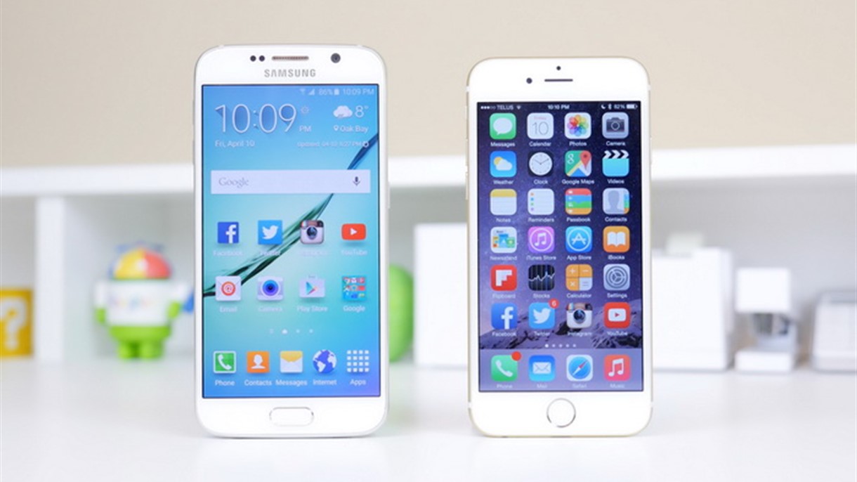 السنافر على آيفون وسامسونغ