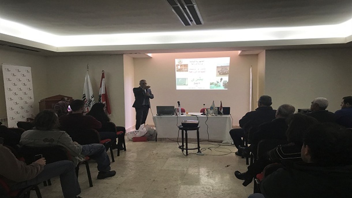 ندوة زراعية في بشري