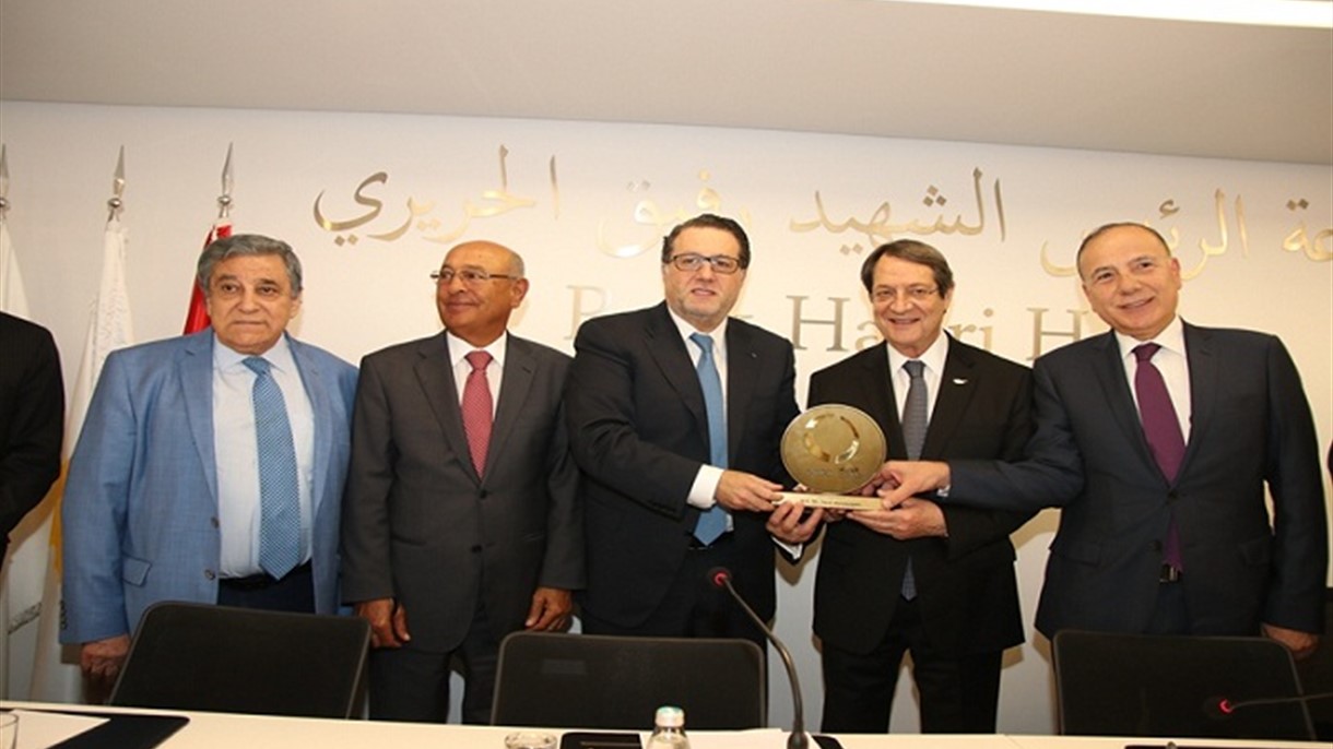 بيت الاقتصاد يستقبل الرئيس القبرصي