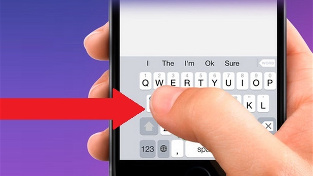 الكتابة على آيفون بيد واحدة ومنذ الآن!
