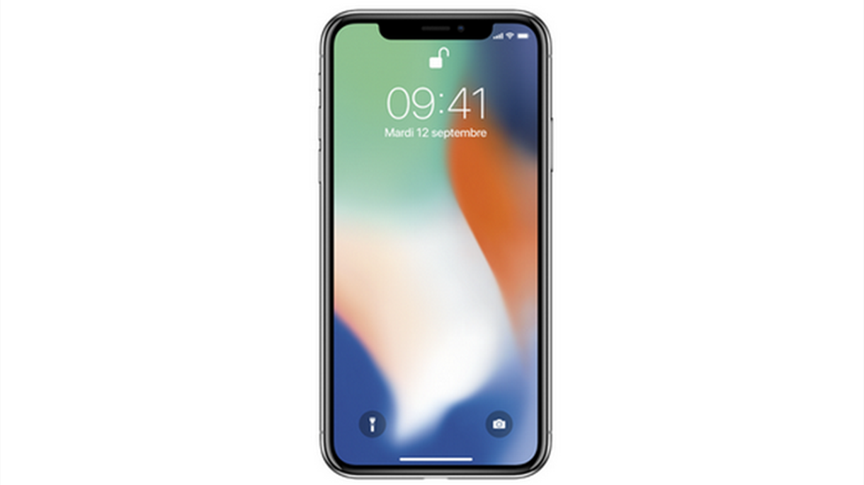 الكل بأمر شاشة iPhone X في نيسان