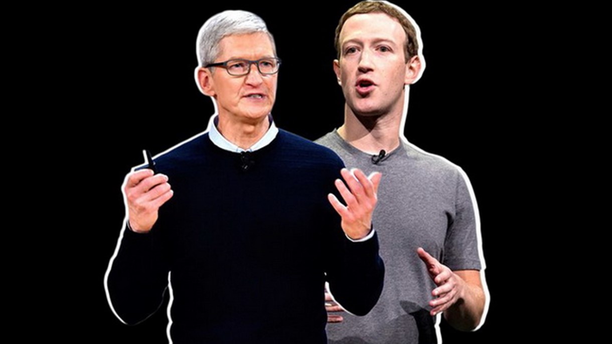 ولعت بين فايسبوك وآبل