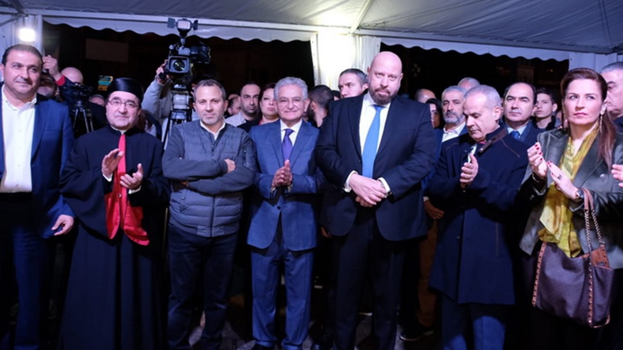 بنك بيروت يضيء شجرة الميلاد في البترون