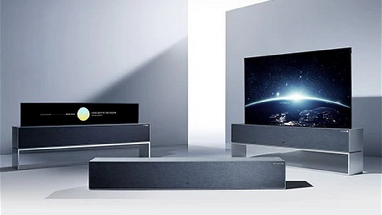 إل جي تبدأ ببيع التلفزيون القابل للّف