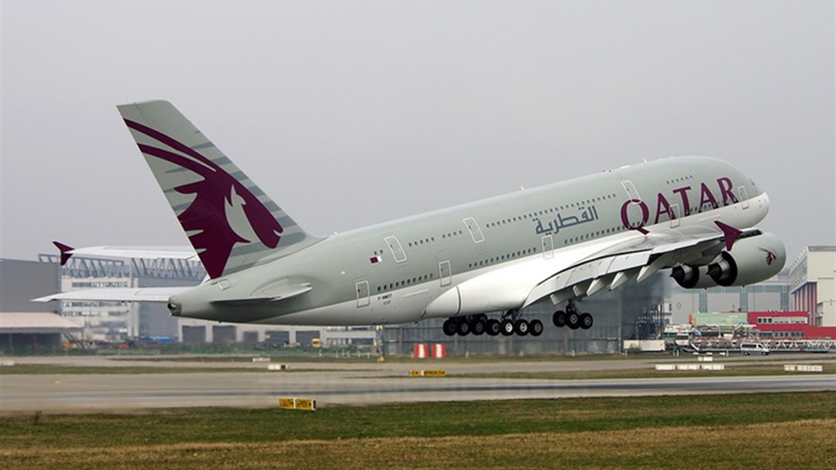 قطر تتصالح مع ايرباص وتتسلم اول طائرة A380