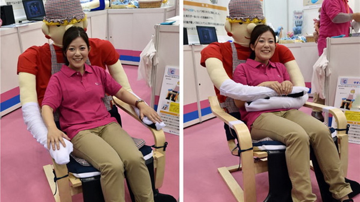 "كرسي الهدوء" اختراع ياباني جديد لكبار السن