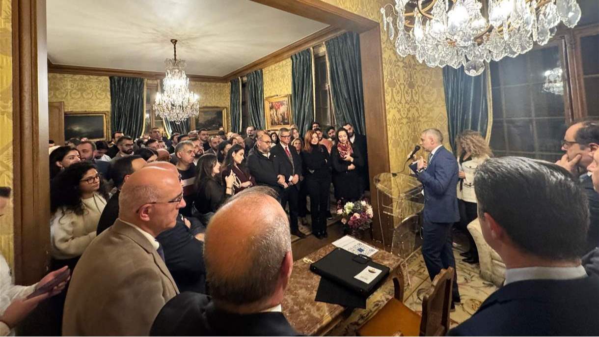 لقاء هندسي في بيت السفير اللبناني في فرنسا  