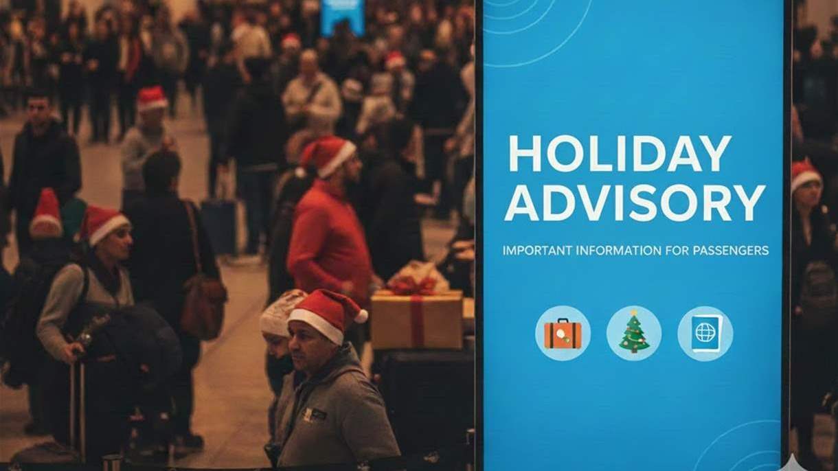 للمسافرين خلال فترة الأعياد.. إليكم ما يجب معرفته
