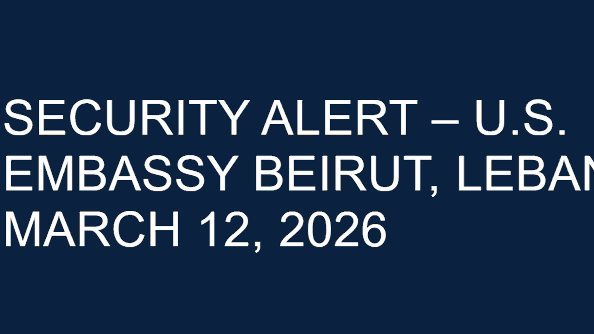 فكروا بالسفر.. تنبيه جديد للسفارة الأميركية في بيروت 