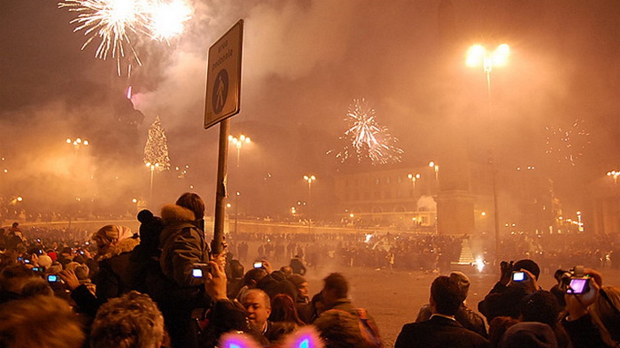 اين كانت شرطة روما  ليلة رأس السنة ؟