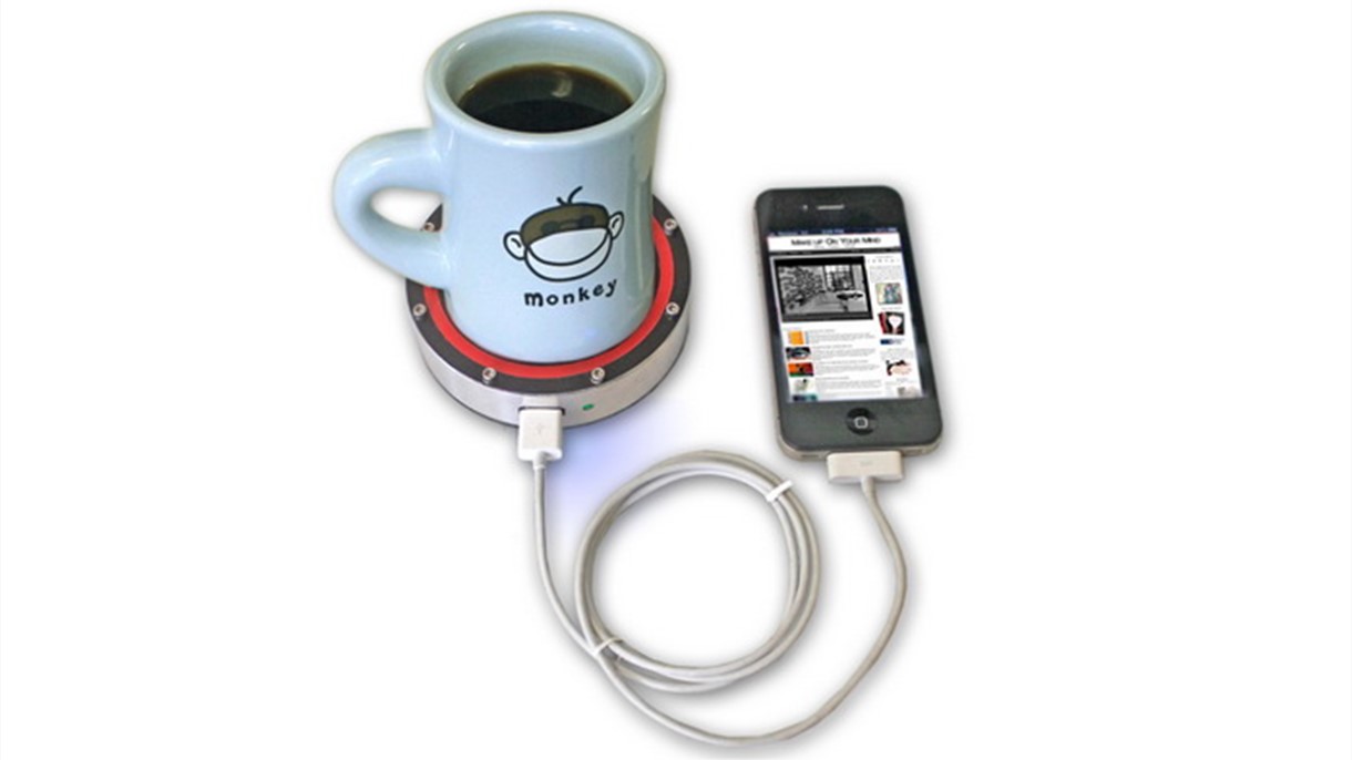 شرابك الساخن يشحن الموبايل