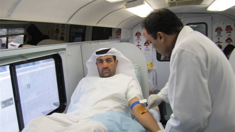 حملة للتبرع بالدم بالتعاون مع هيئة الامارات للمواصفات والمقاييس