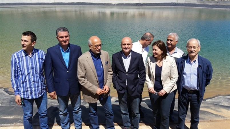 افتتاح بركة إهمج  بسعة 30 ألأف متر مُكعب من المياه