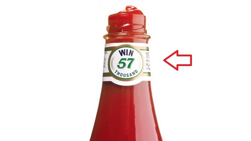 ما سر رقم 57 المكتوب على زجاجة الكاتشب؟