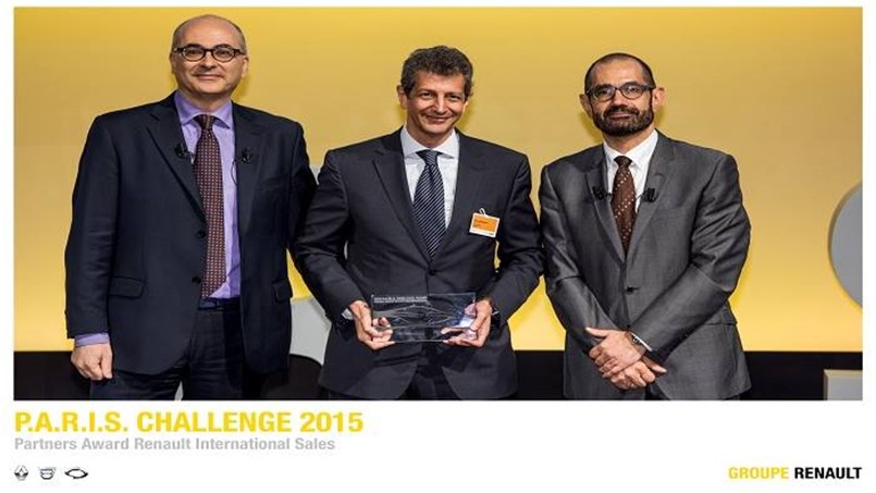 رينو تكافىء بسّول وحنينه على مبيعاتها القياسية