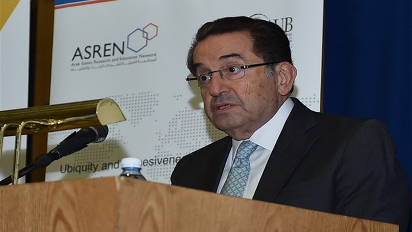 حرب يفتتح مؤتمر تكامل البنية التحتية الالكترونية العربية