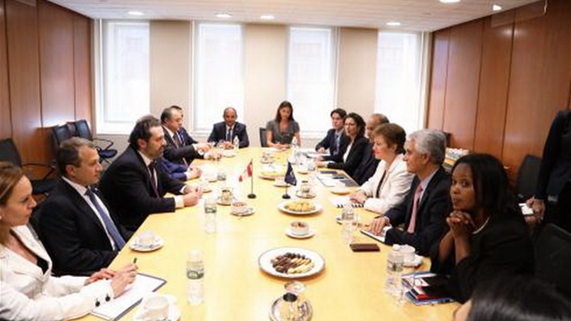 الحريري في البنك الدولي في واشنطن