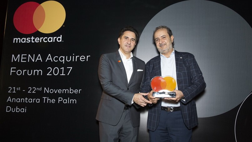 ماستركارد تمنح أريبا جائزة تقدير