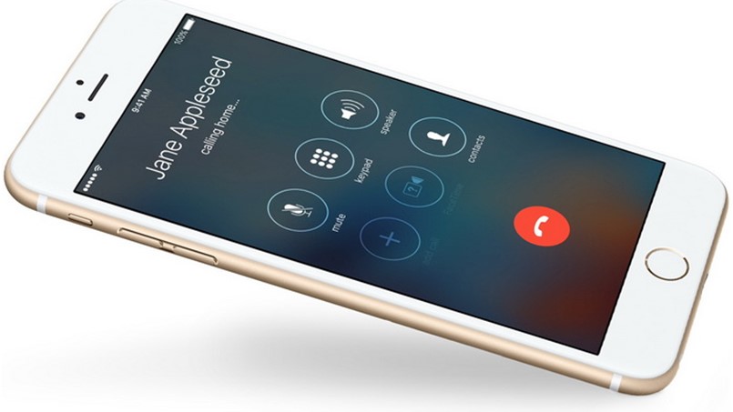 للمكالمات المزيفة على آيفون