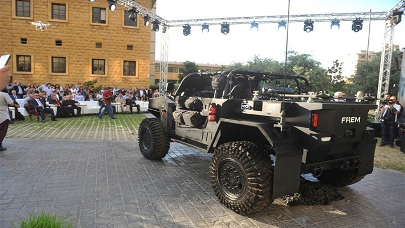 أول سيارة لبنانية رباعية الدفع