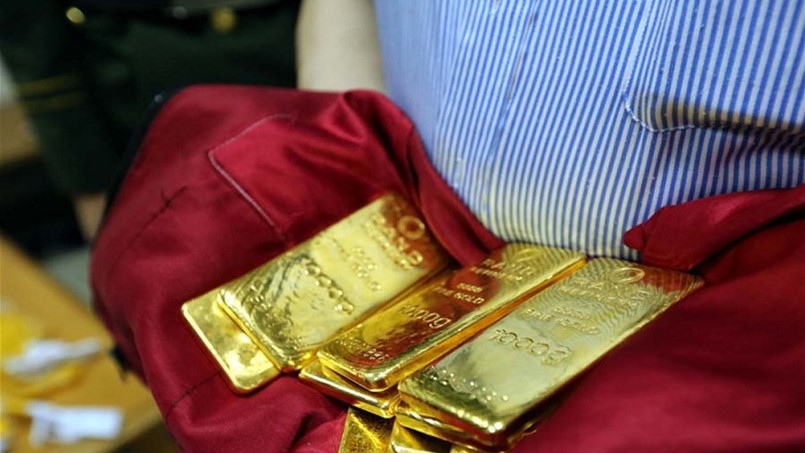 أسعار الذهب تأثرت بهبوط الورقة الخضراء