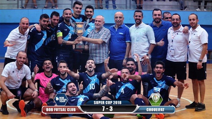 بنك بيروت يواجه AUST في بداية مشواره في دوري الصالات