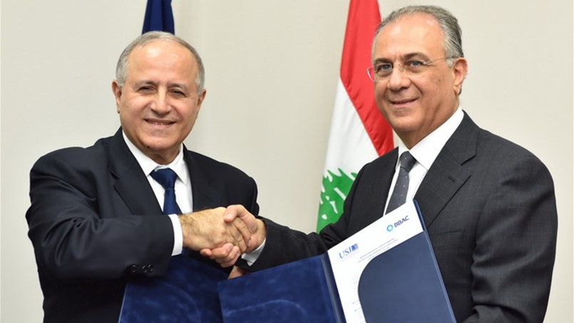 جامعة USJ تُطلِق مع BBAC صندوق منح الشيخ توفيق عسّاف