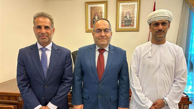 رئيس مجموعة أماكو يلتقي سفير سلطنة عُمان في لبنان