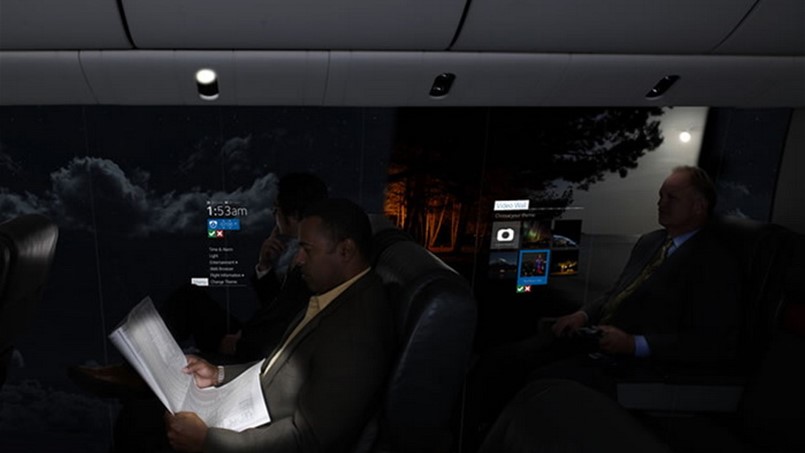 لماذا قد تخلو طائرات المستقبل من النوافذ