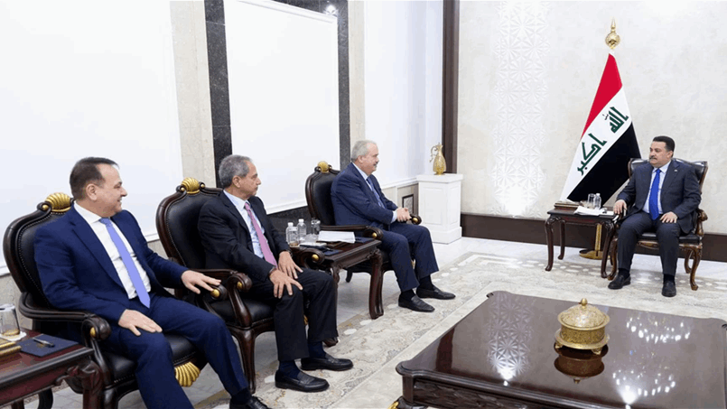 لقاءات الوزيران جابر وصدي في العراق