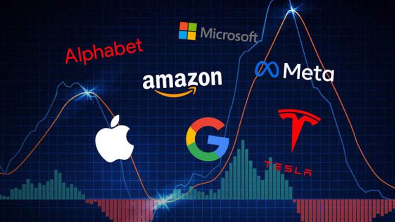 مكاسب قوية لأسهم العظماء السبعة