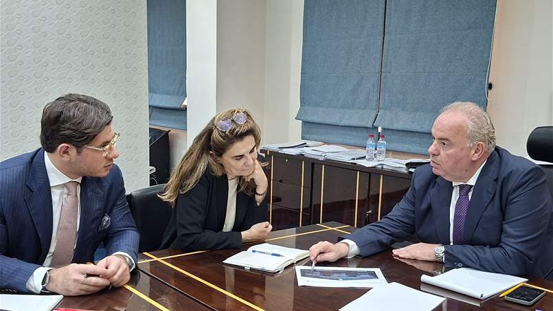  الحاج يعرض مع IFC خطّته لتطوير قطاع الاتّصالات في لبنان