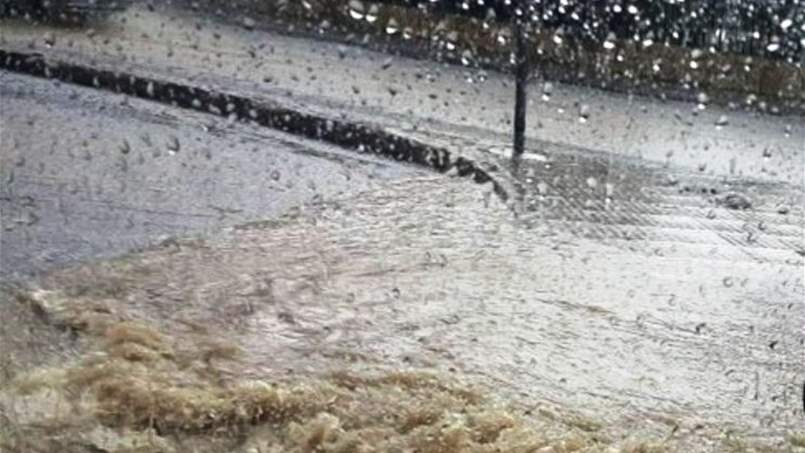 أمطار غزيرة وعواصف رعدية في لبنان