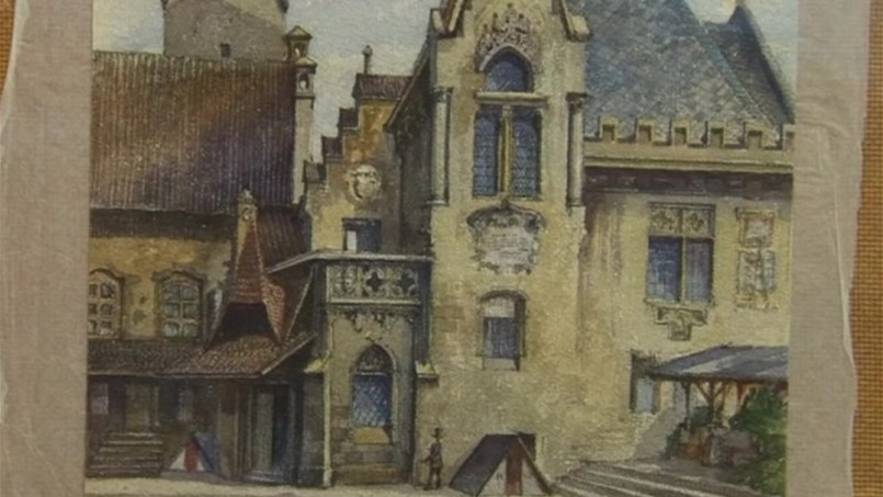 ثري عربي يشتري لوحة رسمها هتلر