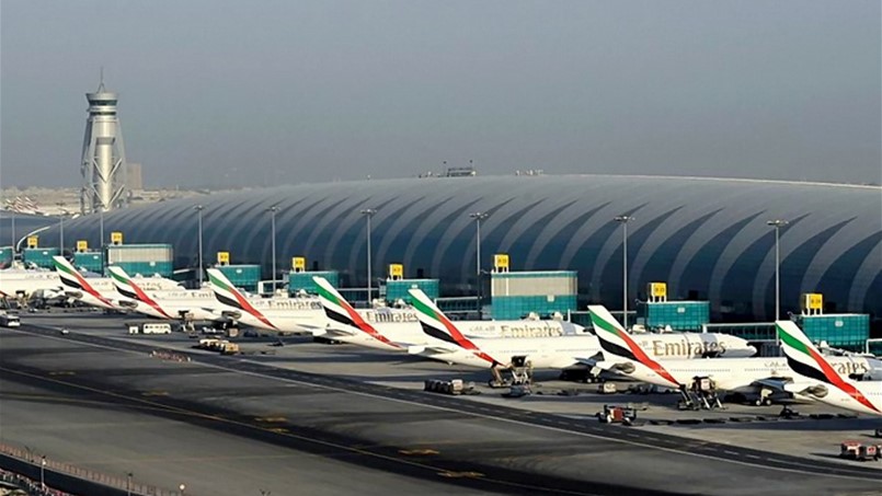 مطار دبي الدولي الأول عالميا