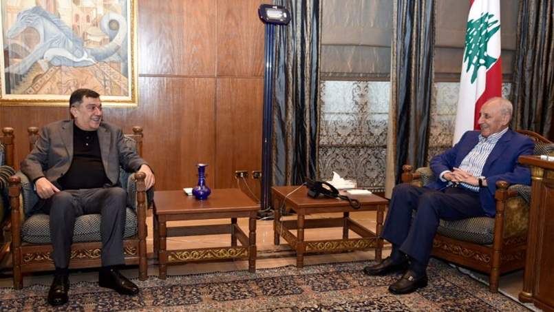 الرئيس بري يبحث مع الحوت اوضاع الميدل ايست