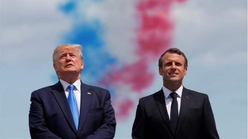 ترامب يرفض دعوة ماكرون ​