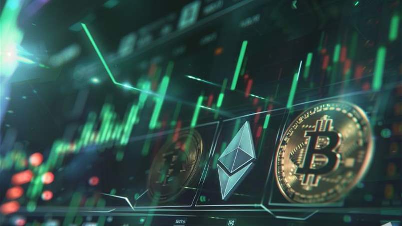  تحت ضغط التوترات.. العملات المشفرة تكتسي باللون الأحمر