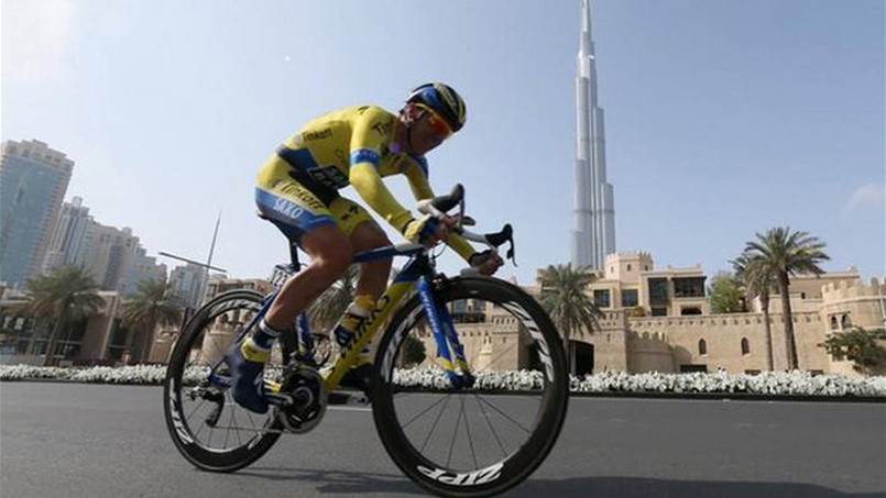 دبي تنظِّم اطار قيادة الدراجات الهوائية