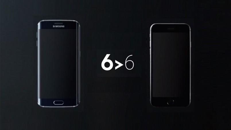 سامسونغ وآيفون 6 أكبر من 6 !!!