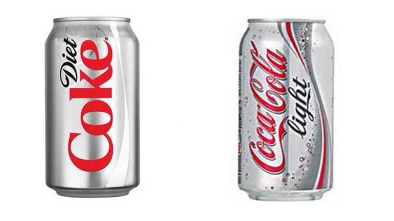 تعرّف الى الفرق بين دايت كوك وكوكاكولا لايت