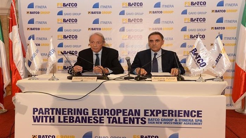 مجموعة إيطالية عملاقة تستثمر في إحدى شركات باتكو اللبنانية