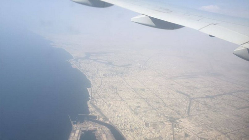 رعب على متن طائرة قادمة الى بيروت