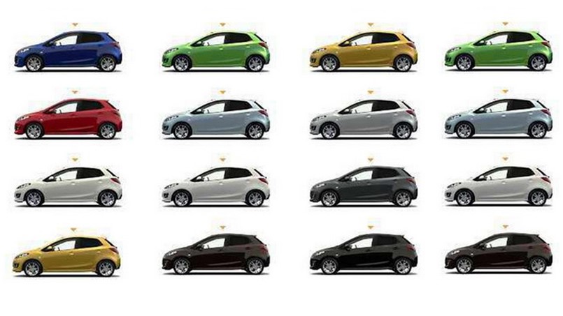 اكثر الوان السيارات طلباً في 2015